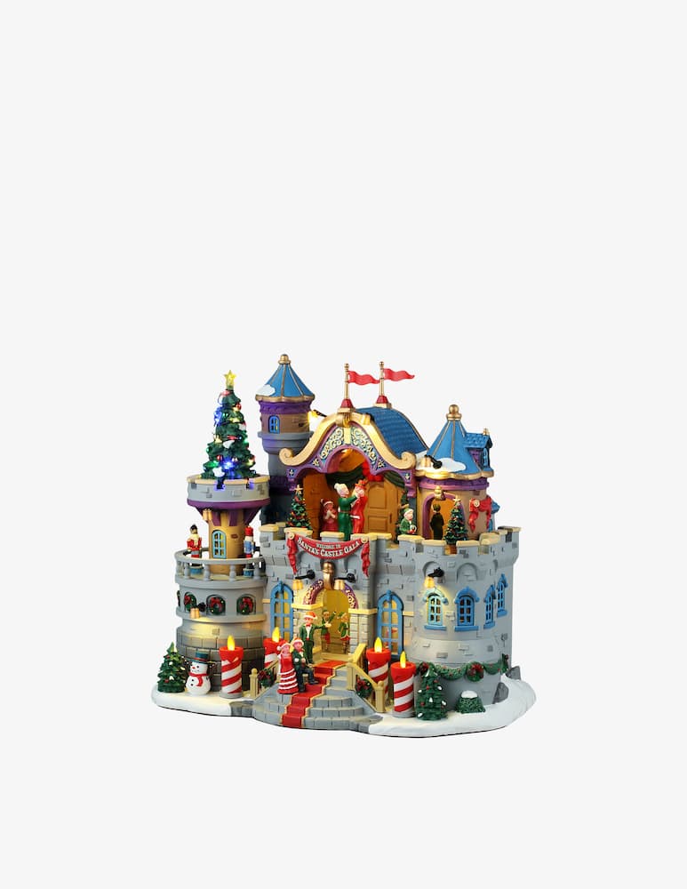 Lemax Santa‘S Castle Gala Santa's Wonderland - immagine 1