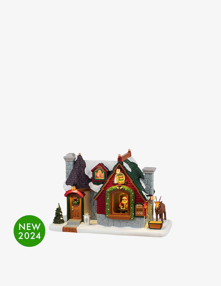 Lemax Baracca di Babbo Natale 100Ma, Santa'S Wonderland - immagine 1 Lemax Baracca di Babbo Natale 100Ma, Santa'S Wonderland - immagine 1