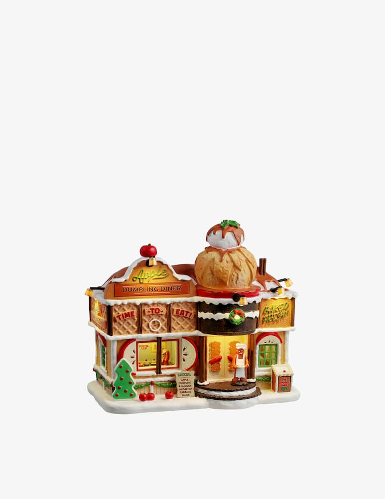 Lemax Apple Dumpling Diner - Tavola calda Sugar 'N' Spice - immagine 1 Lemax Apple Dumpling Diner - Tavola calda Sugar 'N' Spice - immagine 1