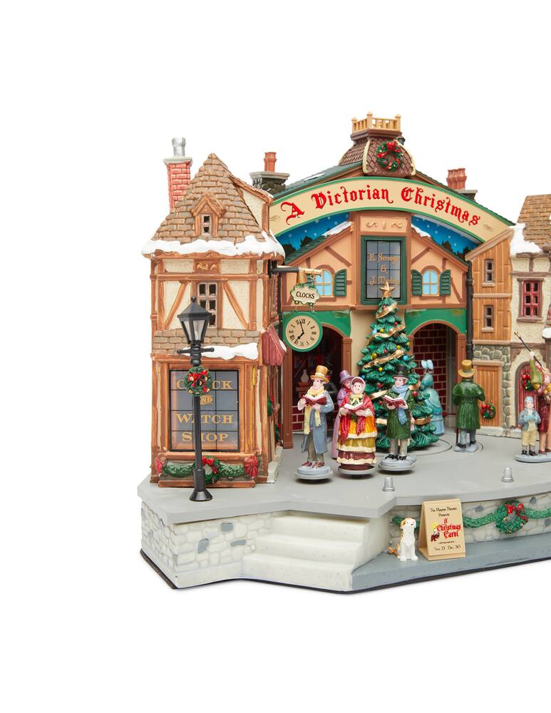 rinascente Lemax A Christmas Carol Play Adaptor villaggio con musica