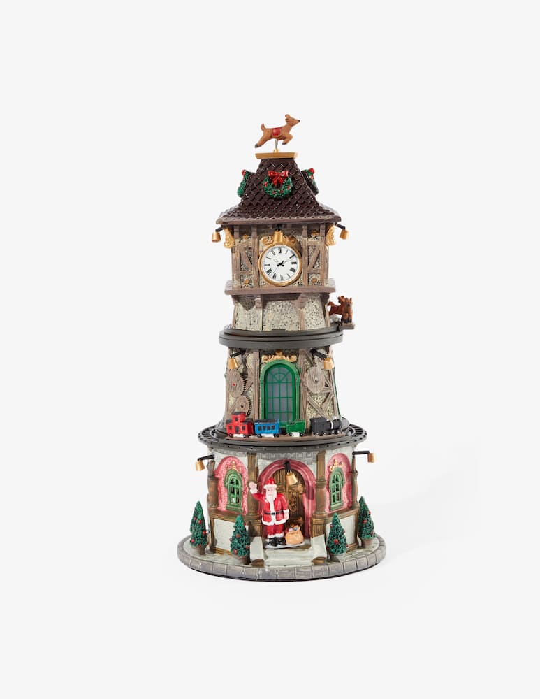 Lemax Torre dell'orologio di Natale adattatore 4,5V General - immagine 1 Lemax Torre dell'orologio di Natale adattatore 4,5V General - immagine 1