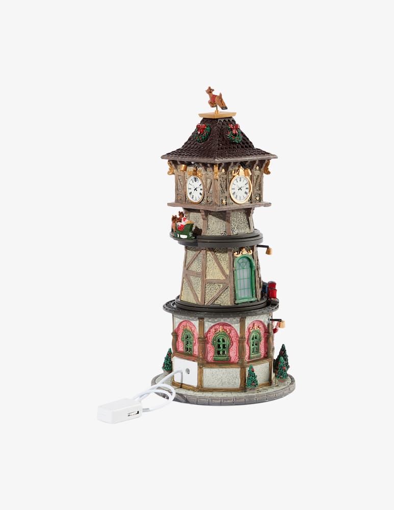 rinascente Lemax Torre dell'orologio di Natale adattatore 4,5V General - Multicolor