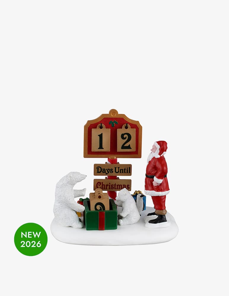 rinascente Lemax North Pole Countdown Santa'S Wonderland