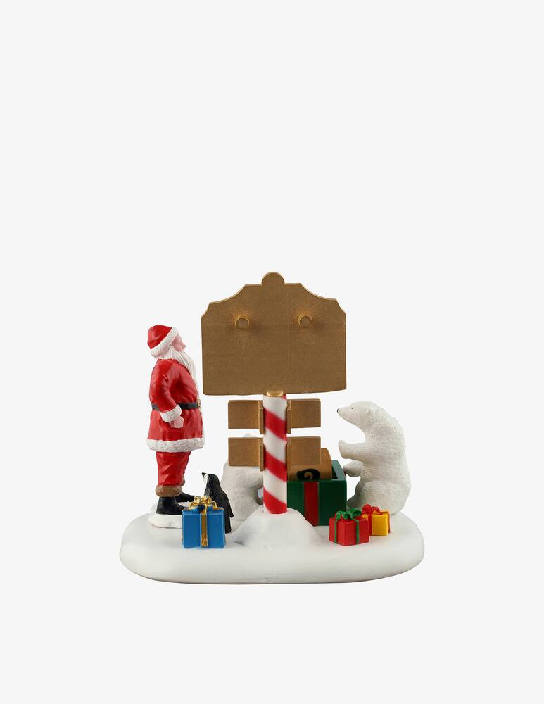 rinascente Lemax North Pole Countdown Santa'S Wonderland