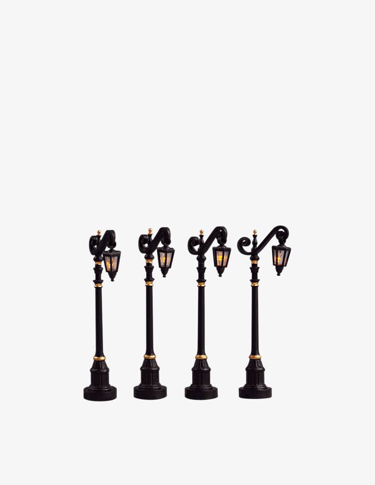 Lemax Colonial Street Lamp Set 4pz General - immagine 1 Lemax Colonial Street Lamp Set 4pz General - immagine 1