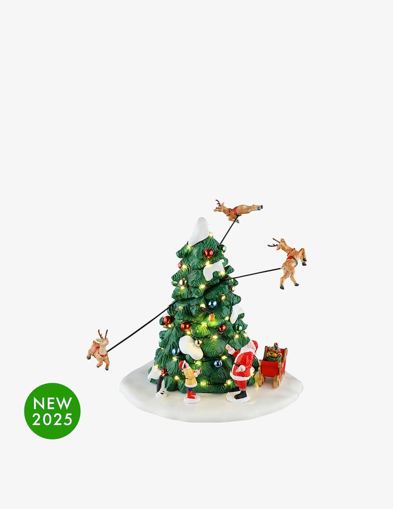 rinascente Lemax Gare delle renne Santa'S Wonderland