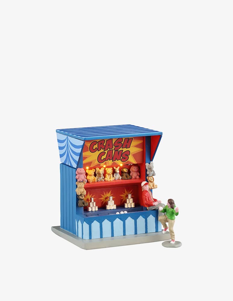 rinascente Lemax Crash Cans Game Carnival