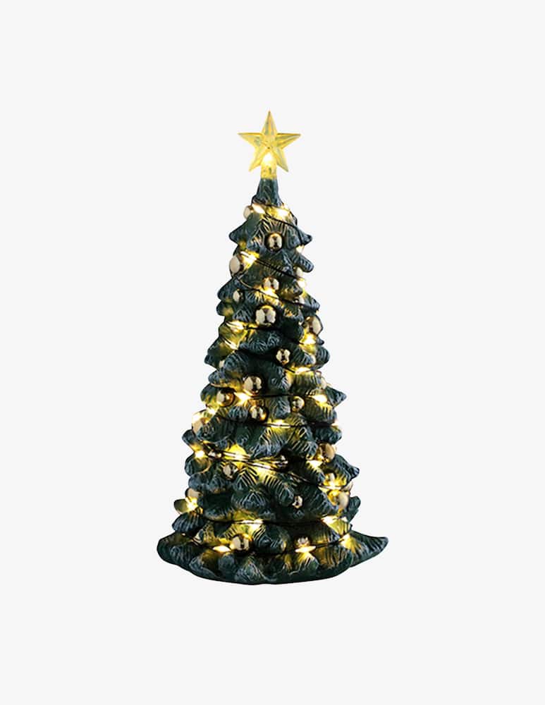 rinascente Lemax Snowy Christmas Tree General