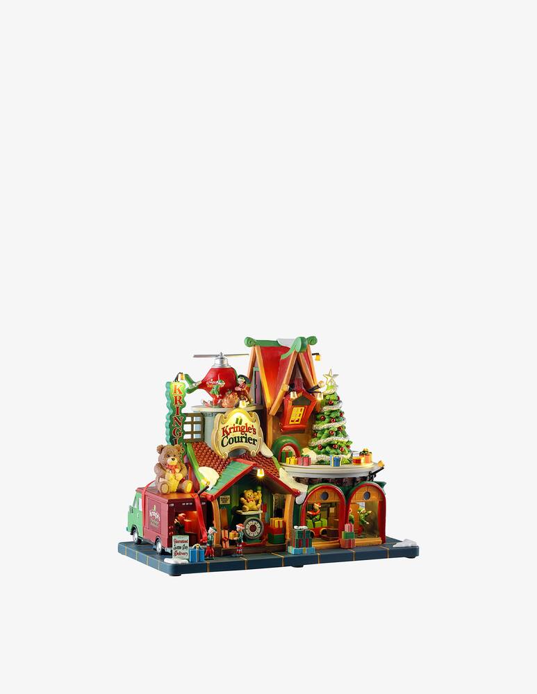 rinascente Lemax Kringle'S Courier Santa's Wonderland