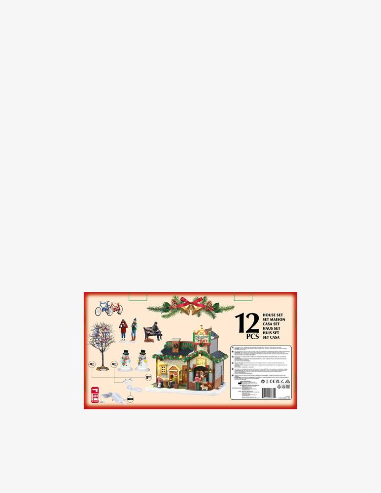 rinascente Lemax Il caffè di Natale Set Caddington Village