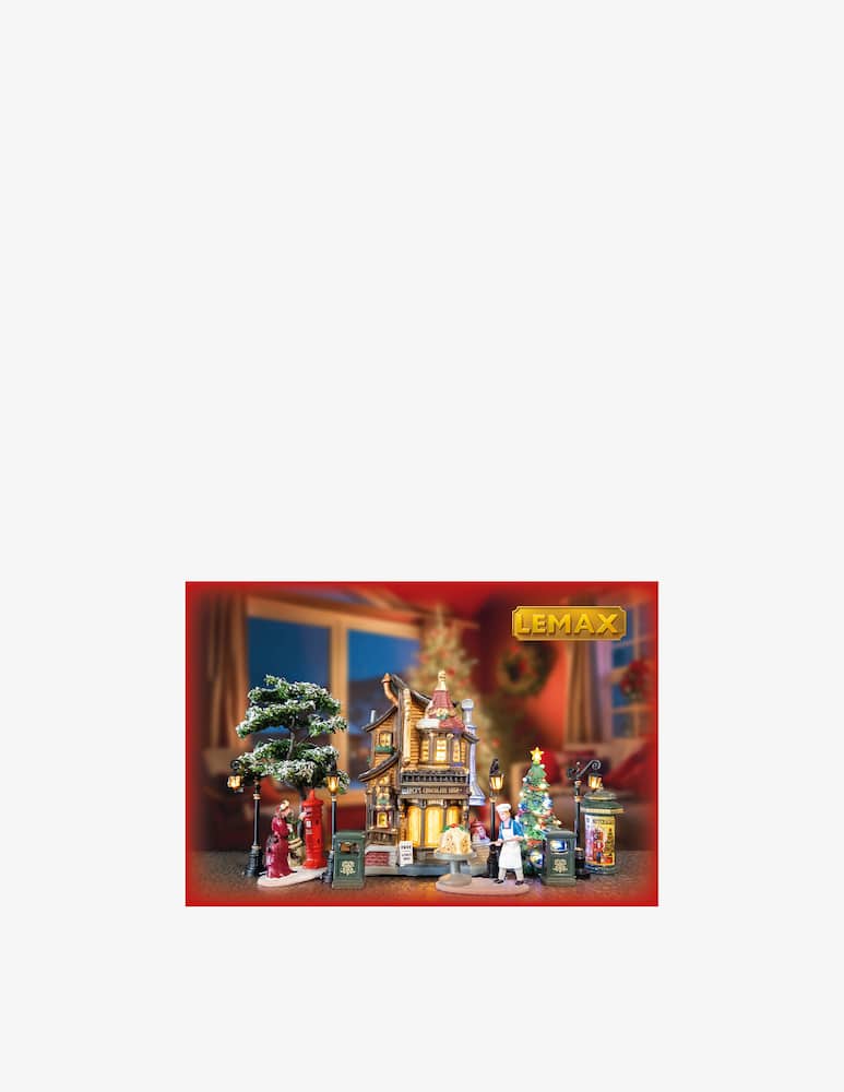 rinascente Lemax Il Negozio cioccolato di Lucy's Set Caddington Village