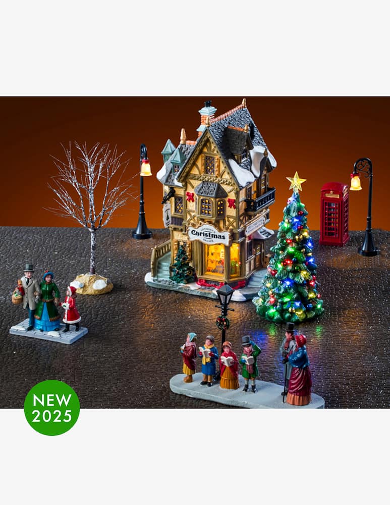 rinascente Lemax Tannenbaum Il Negozio di Natale Set Caddington Village