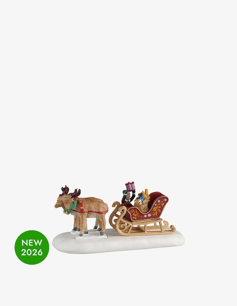 rinascente Lemax Sled Of Toys Santa'S Wonderland