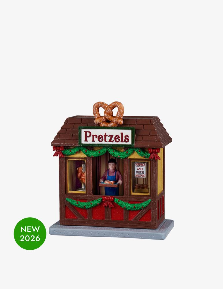 rinascente Lemax Pretzels Caddington Village