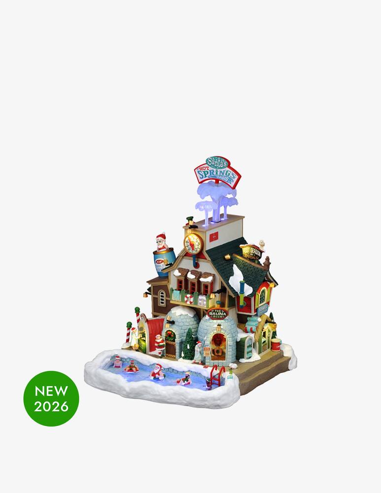 rinascente Lemax Santas Hot Springs Oasis  Santa'S Wonderland