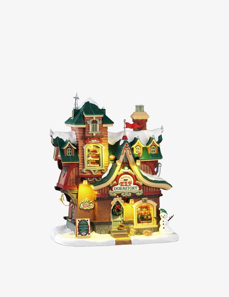 rinascente Lemax Santa Elf Dormitory Santa'S Wonderland