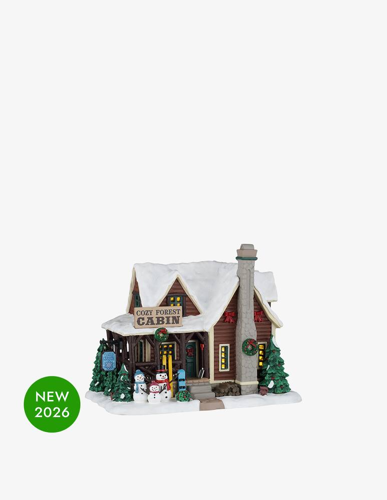 rinascente Lemax Cozy Forest Cabin Vail Village