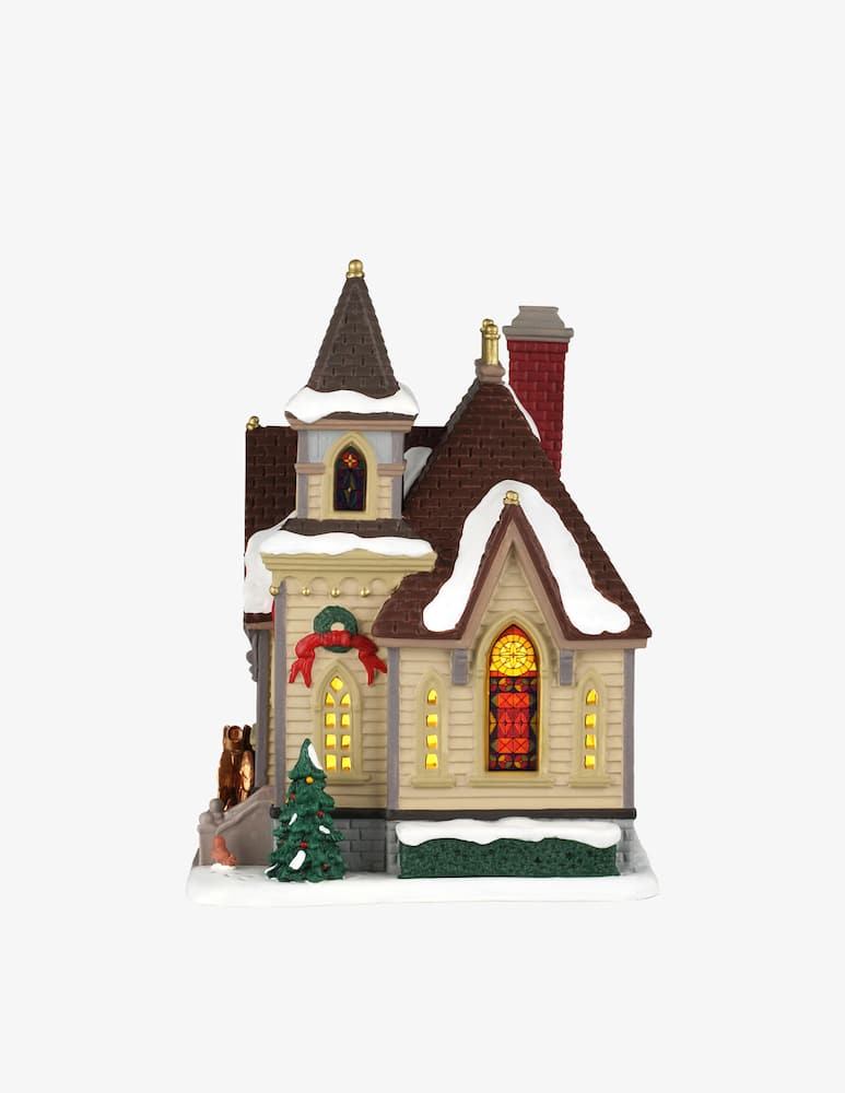 rinascente Lemax Maple Lane Chapel Harvest Crossing