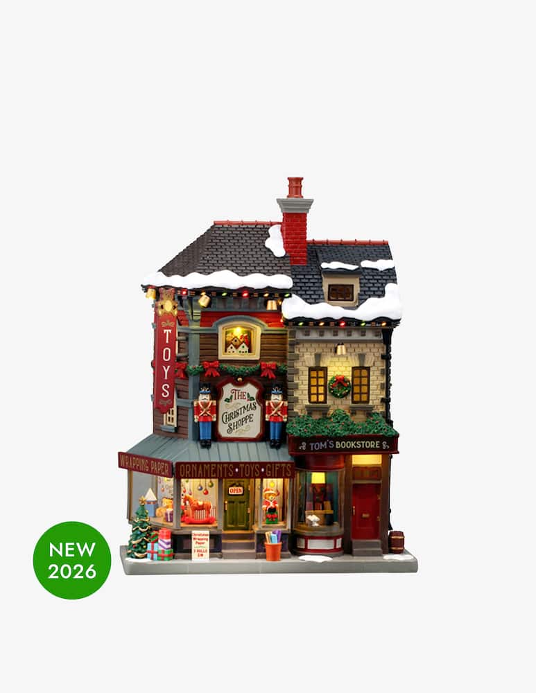 rinascente Lemax The Christmas Shopper Caddington Village