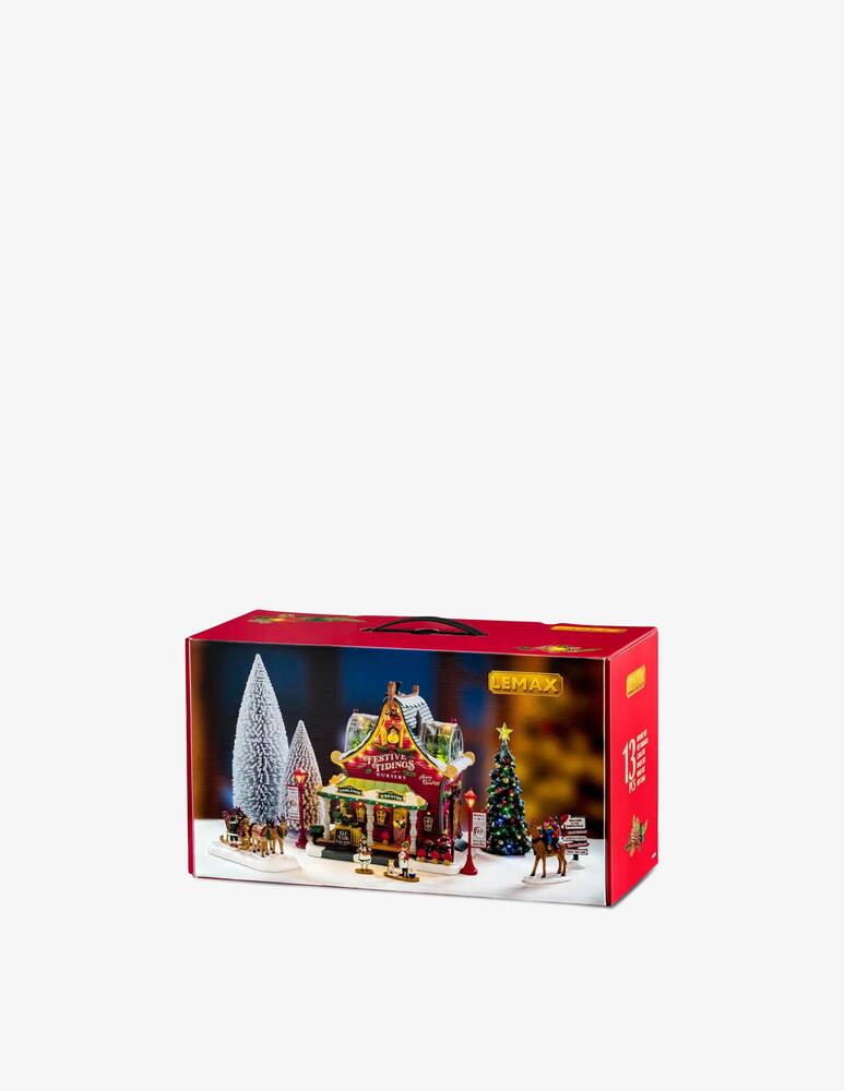 rinascente Lemax Festive Tidings Nursery  Set Villaggio Santa'S Wonderland