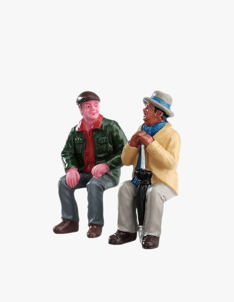 rinascente Lemax Chatting With Old Friends Set Of 2 General - Multi