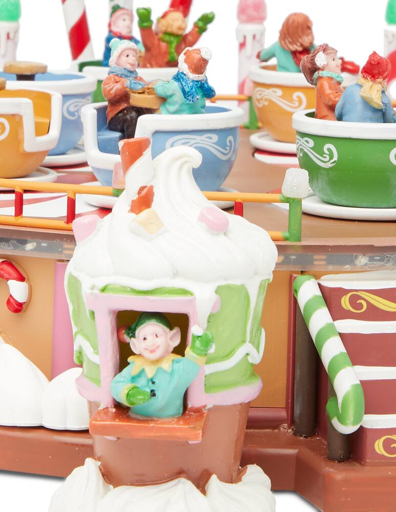 rinascente Lemax Cocoa Cups Set Of 2 With 4.5V Adaptor Sights & Sounds