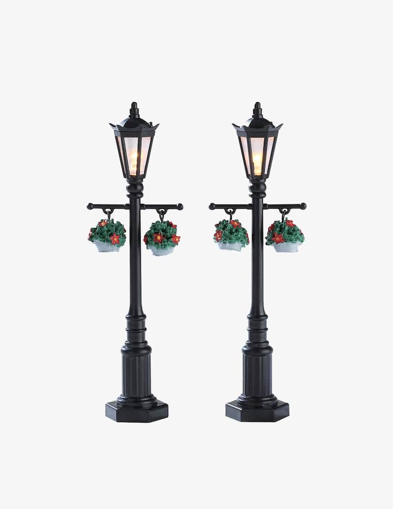 rinascente Lemax Set di lampioni inglesi da 2 4,5V General - Multicolor