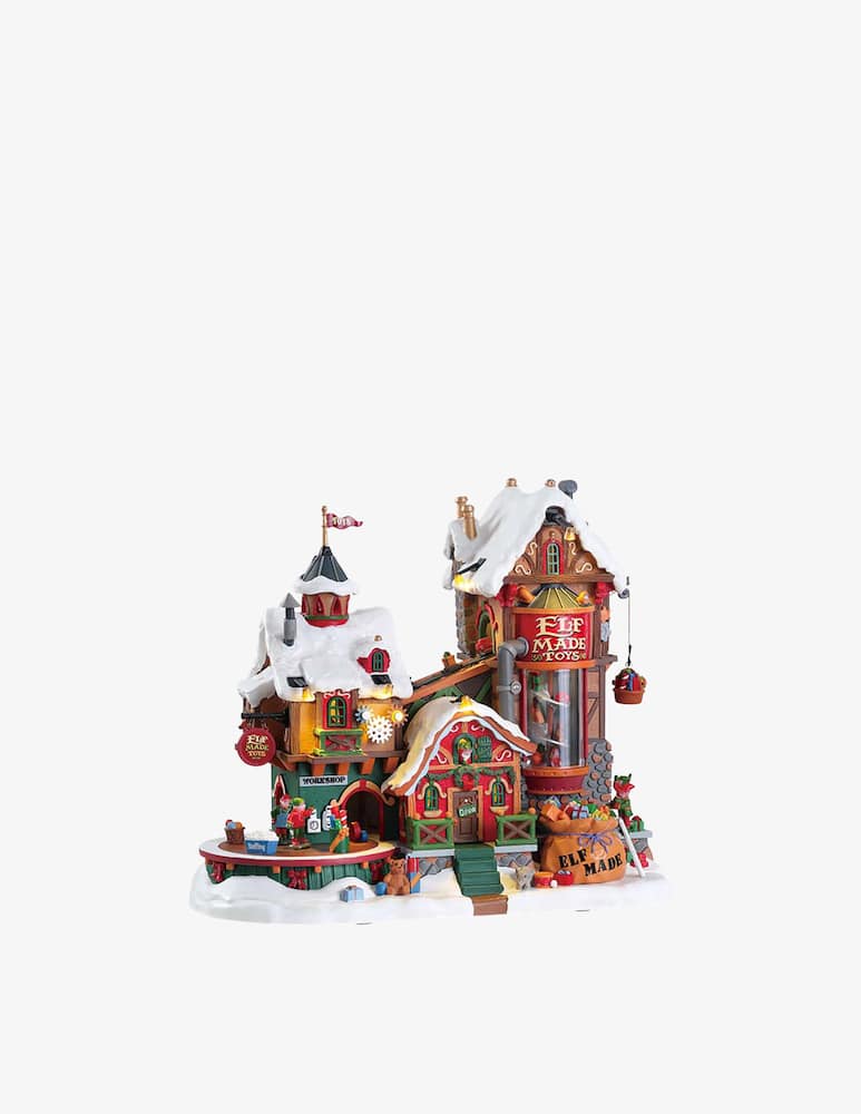 Lemax Fabbrica Di Giocattoli degli Elfi Santa'S Wonderland - immagine 1 Lemax Fabbrica Di Giocattoli degli Elfi Santa'S Wonderland - immagine 1