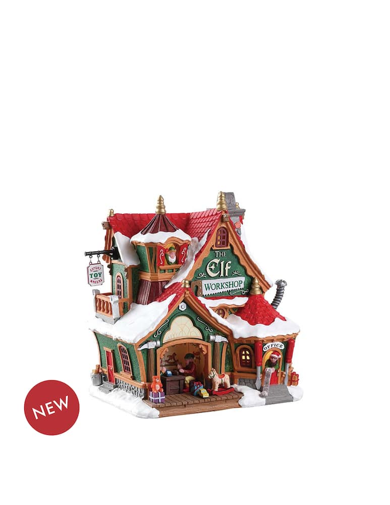 rinascente Lemax The Elf Workshop Santa'S Wonderland
