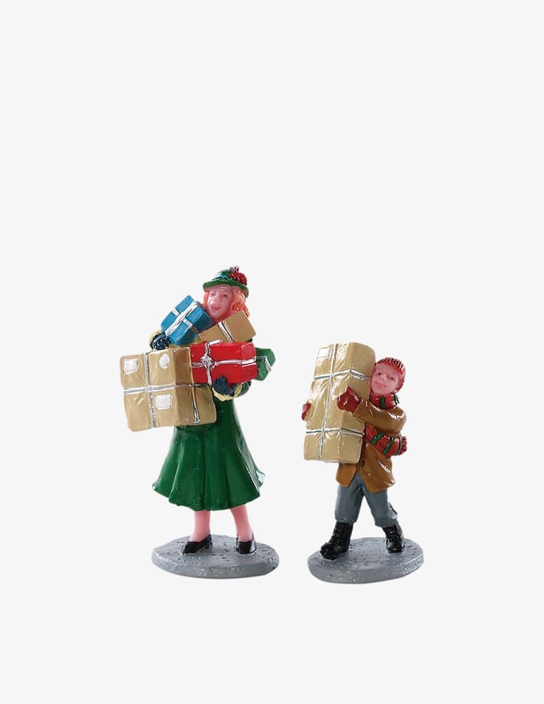Lemax Christmas Rush Set 2pz Caddington Village - immagine 1 Lemax Christmas Rush Set 2pz Caddington Village - immagine 1