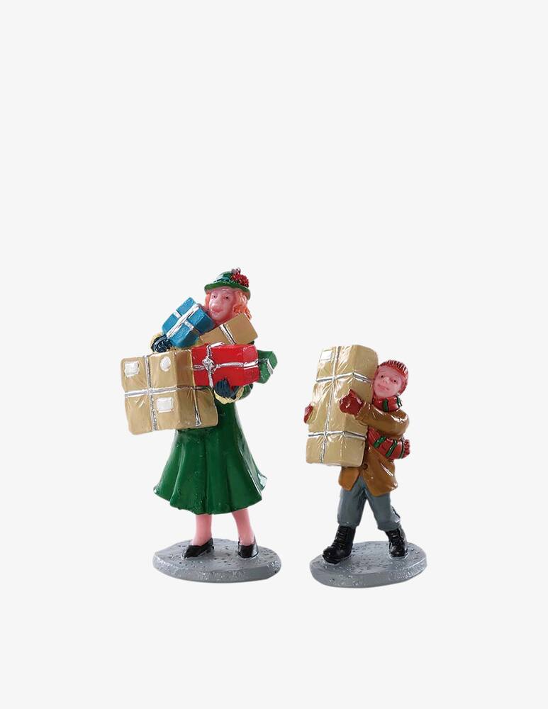 rinascente Lemax Christmas Rush Set 2pcs Caddington Village