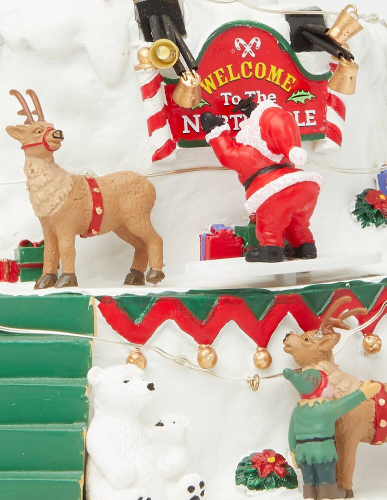 rinascente Lemax North Pole Tower Adaptor Sights & Sounds - Multi