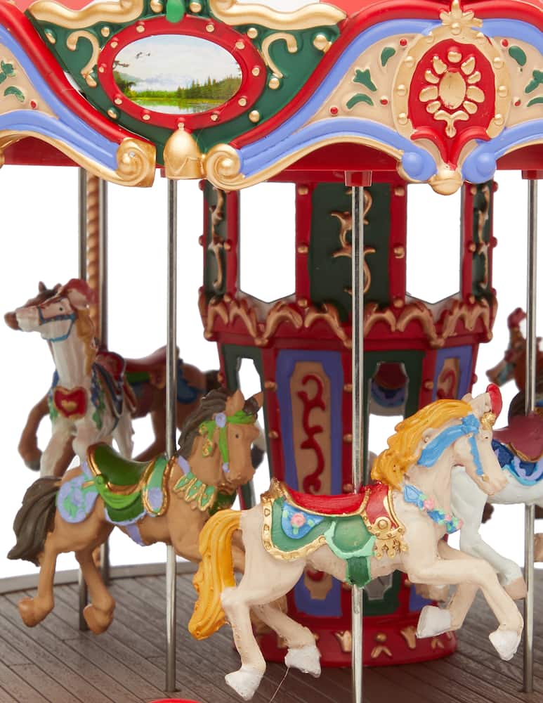 rinascente Lemax The Grand Carousel villaggio con musica e animazione - Multicolor