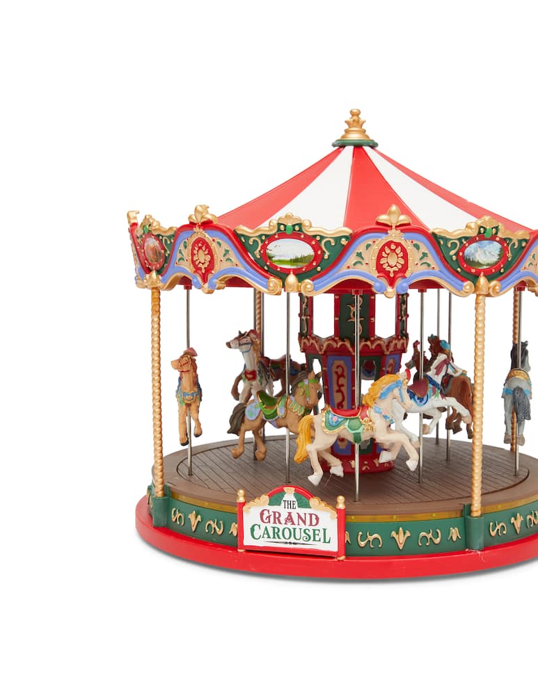 rinascente Lemax The Grand Carousel villaggio con musica e animazione - Multicolor