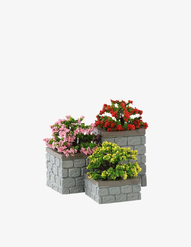 Lemax Flower Bed Boxes Set 3pz Caddington Village - immagine 1 Lemax Flower Bed Boxes Set 3pz Caddington Village - immagine 1
