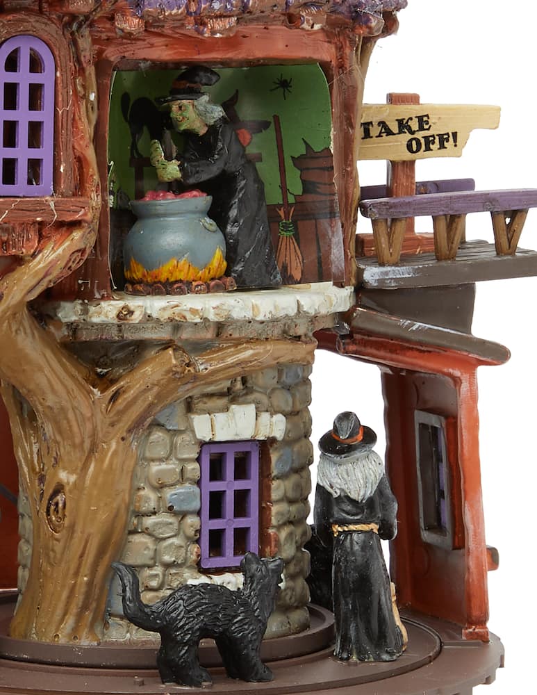 rinascente Lemax Witches Tower With 4.5V Adaptor Sights & Sounds