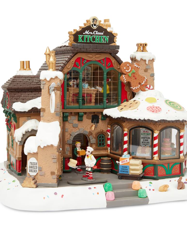 rinascente Lemax Mrs. Claus'  Kitchen Sights & Sounds