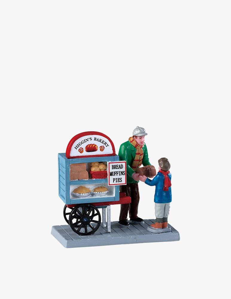 rinascente Lemax Delivery Bread Cart Caddington Village