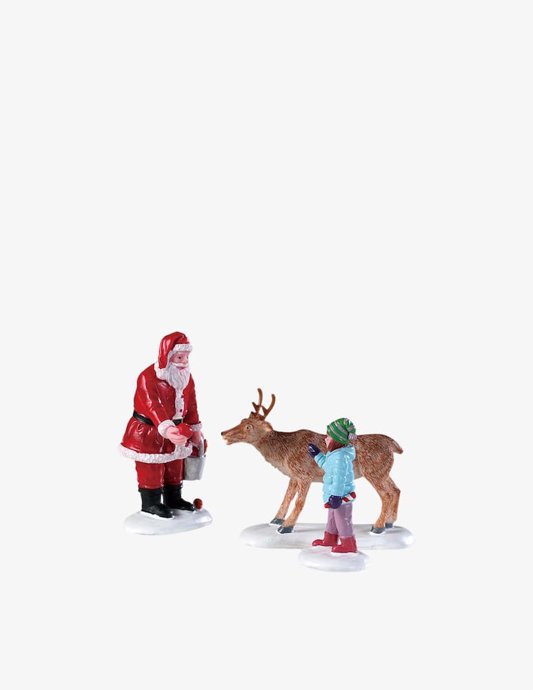 rinascente Lemax Reindeer Goodies Set 3pz Vail Village