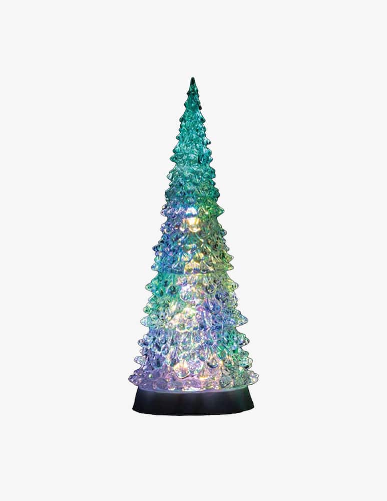 Lemax Albero di cristallo illuminato 4 colori con trasfor. General - immagine 1 Lemax Albero di cristallo illuminato 4 colori con trasfor. General - immagine 1