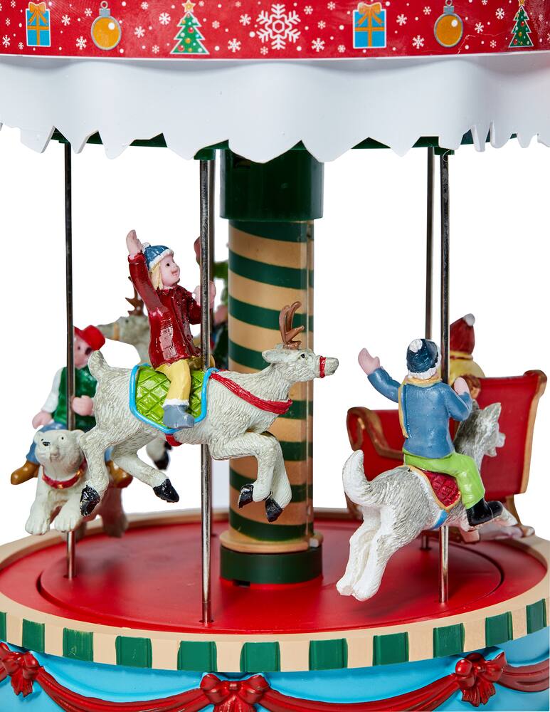 rinascente Lemax Yuletide Carousel Sights & Sounds