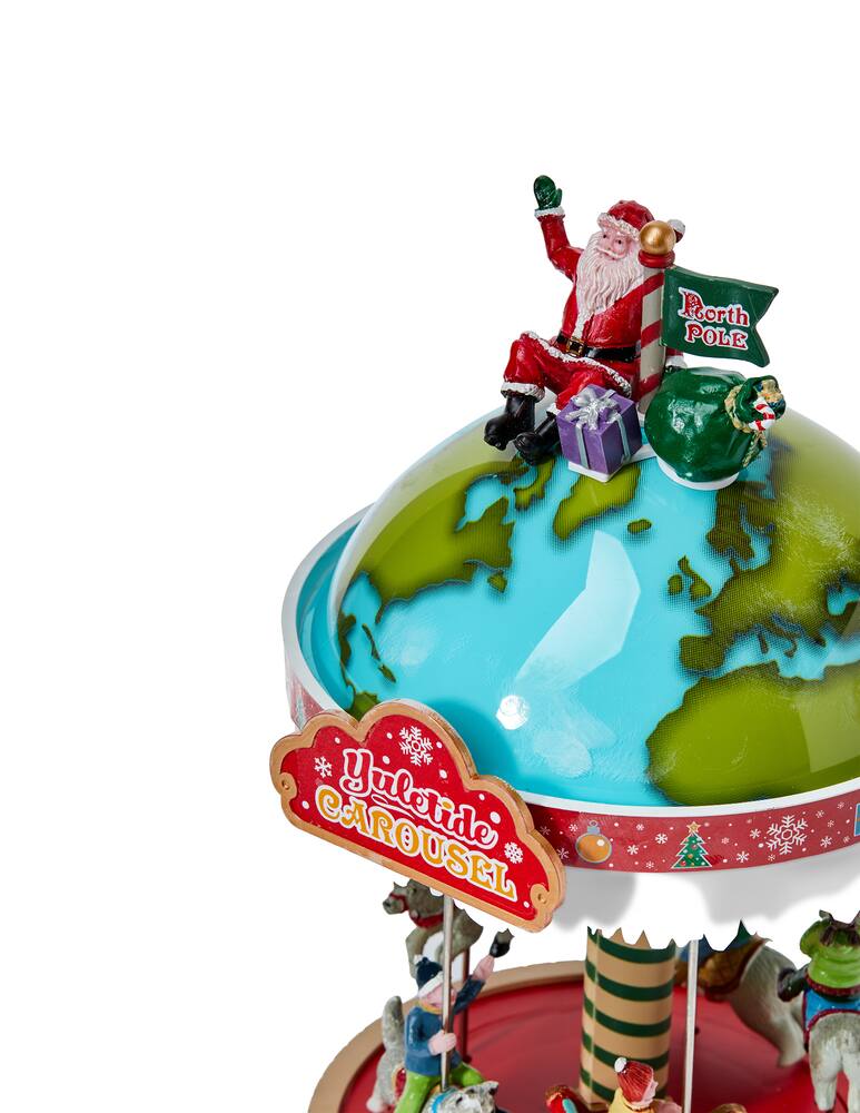 rinascente Lemax Yuletide Carousel Sights & Sounds