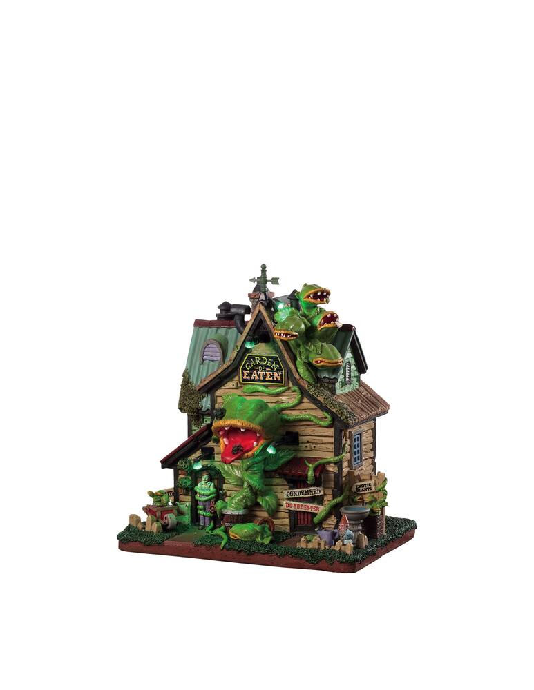 rinascente Lemax Garden Of Eaten Nursery villaggio con luce