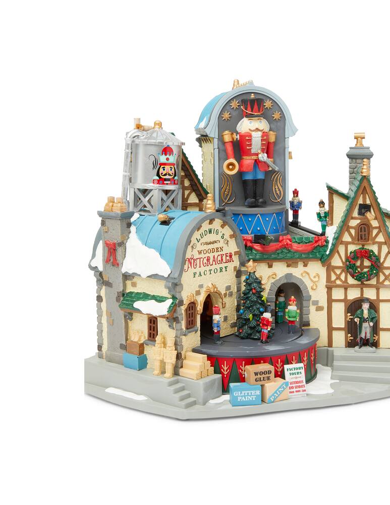 rinascente Lemax Ludwig’S Wooden Nutcracker Factory