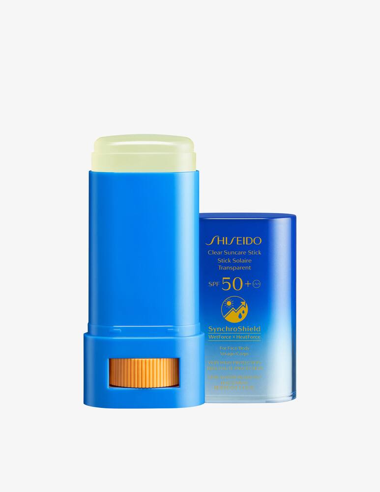 Shiseido Clear Suncare Stick SPF 50+ solare in stick - immagine 2 Shiseido Clear Suncare Stick SPF 50+ solare in stick - immagine 2