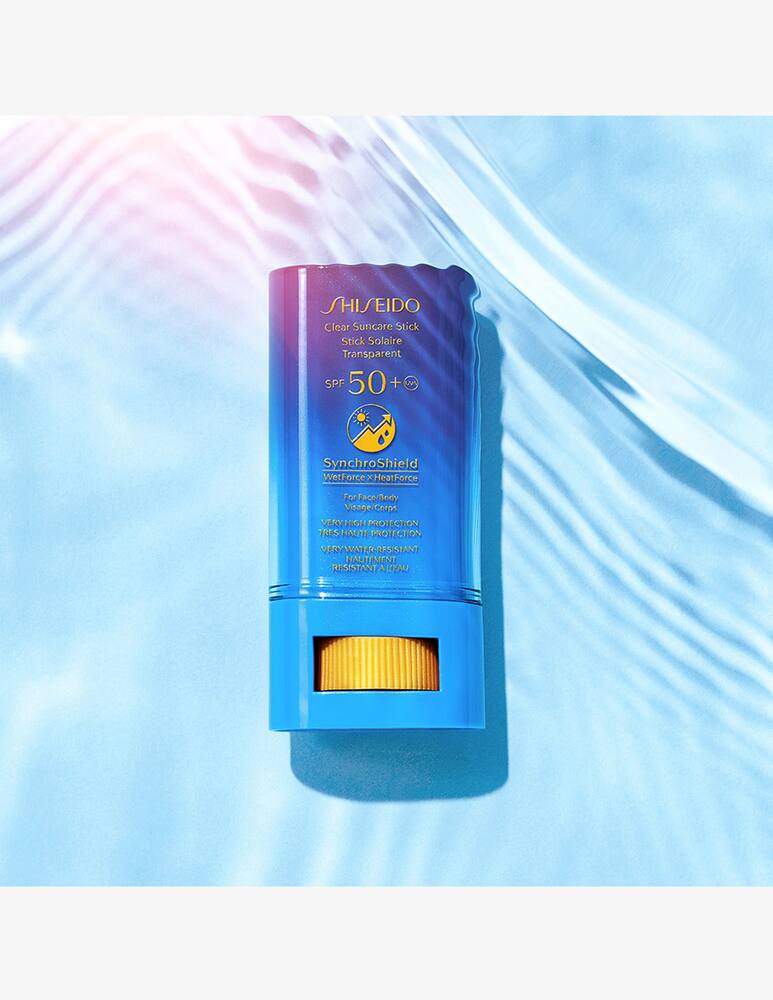 Shiseido Clear Suncare Stick SPF 50+ solare in stick - immagine 3 Shiseido Clear Suncare Stick SPF 50+ solare in stick - immagine 3