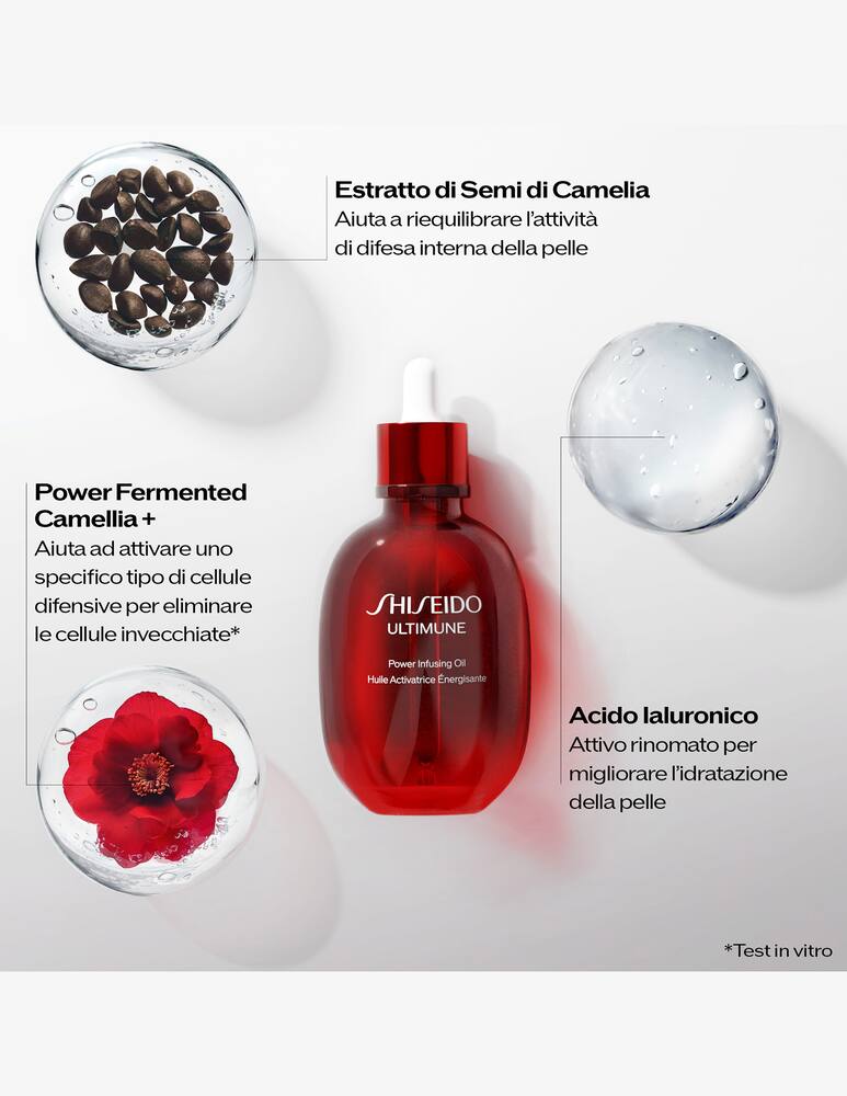 rinascente Shiseido Ultime Power Infusing Oil