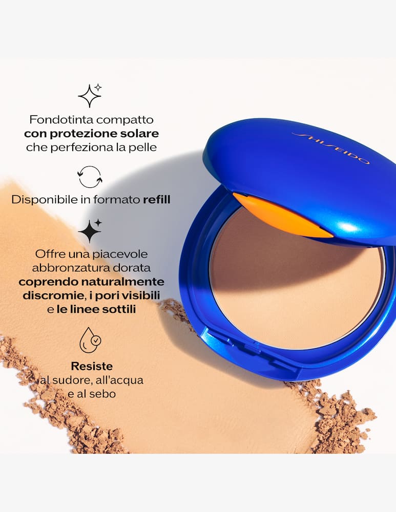 Shiseido Uv Protective Compact Foundation SPF30+ Refill - picture 4 Shiseido Uv Protective Compact Foundation SPF30+ Refill - picture 4