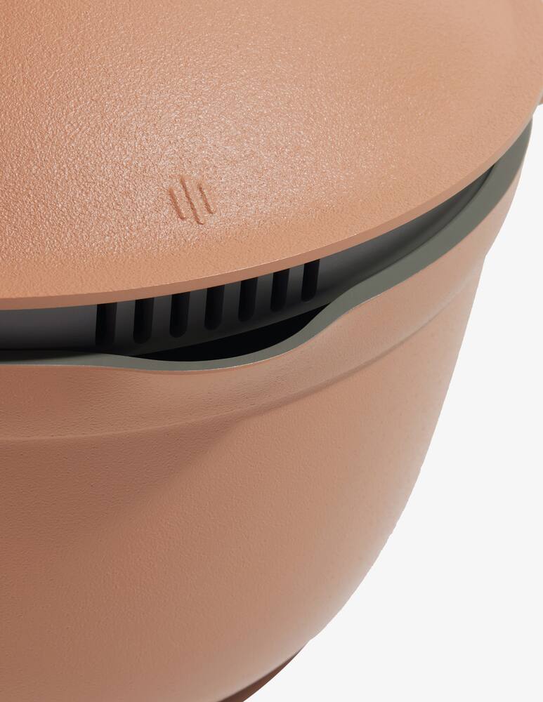 rinascente Ourplace Perfect Pot + Roasting Rack - Red