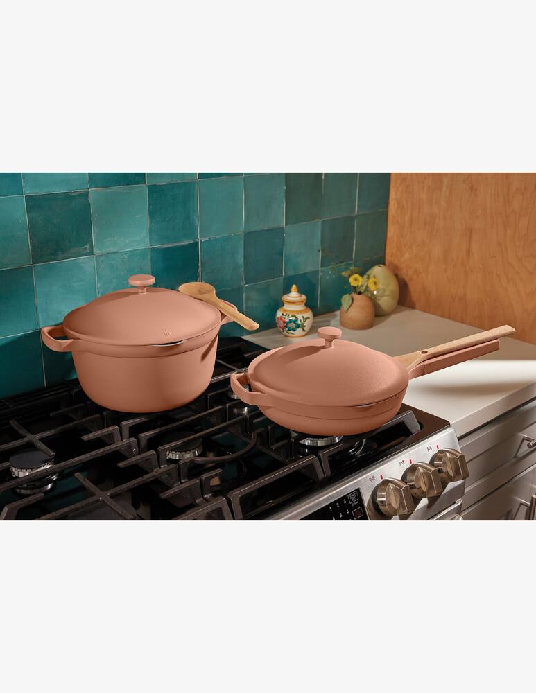 rinascente Ourplace Perfect Pot + Roasting Rack - Red